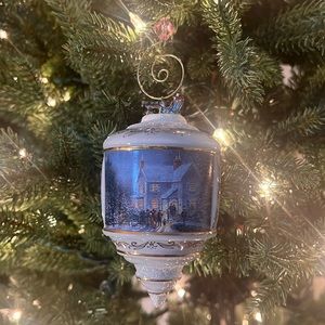 THOMAS  KINKADE CHRISTMAS ORNAMENT